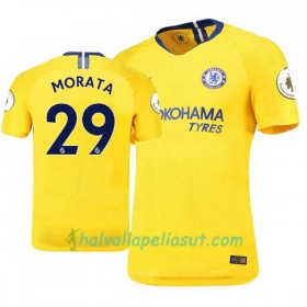 Jalkapallo Pelipaidat Chelsea Alvaro Morata 29 Vieraspaita 2018-2019 Lyhythihainen